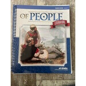 Abeka Of People Literature Volume 2 Grade 7 Teacher Edition 5th Ed Language Arts